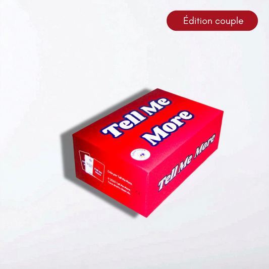 Tell Me More — Jeu de cartes pour couple | 90 questions pour se reconnecter