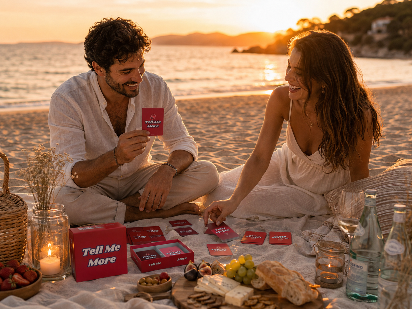 Tell Me More — Jeu de cartes pour couple | 90 questions pour se reconnecter