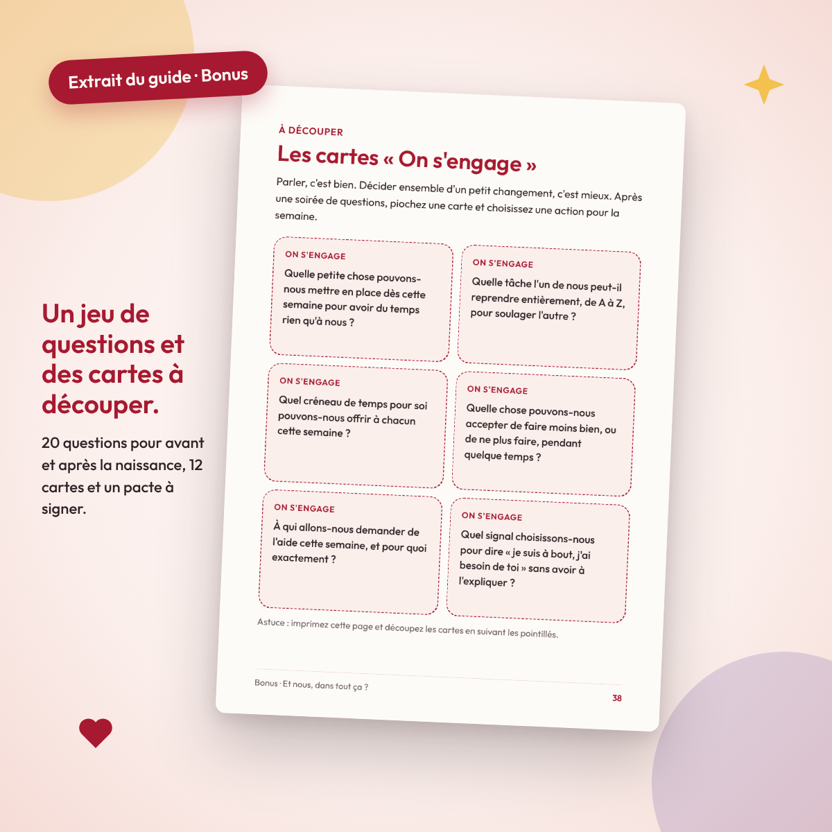Devenir parents sans s'oublier · E-book pour futurs et jeunes parents