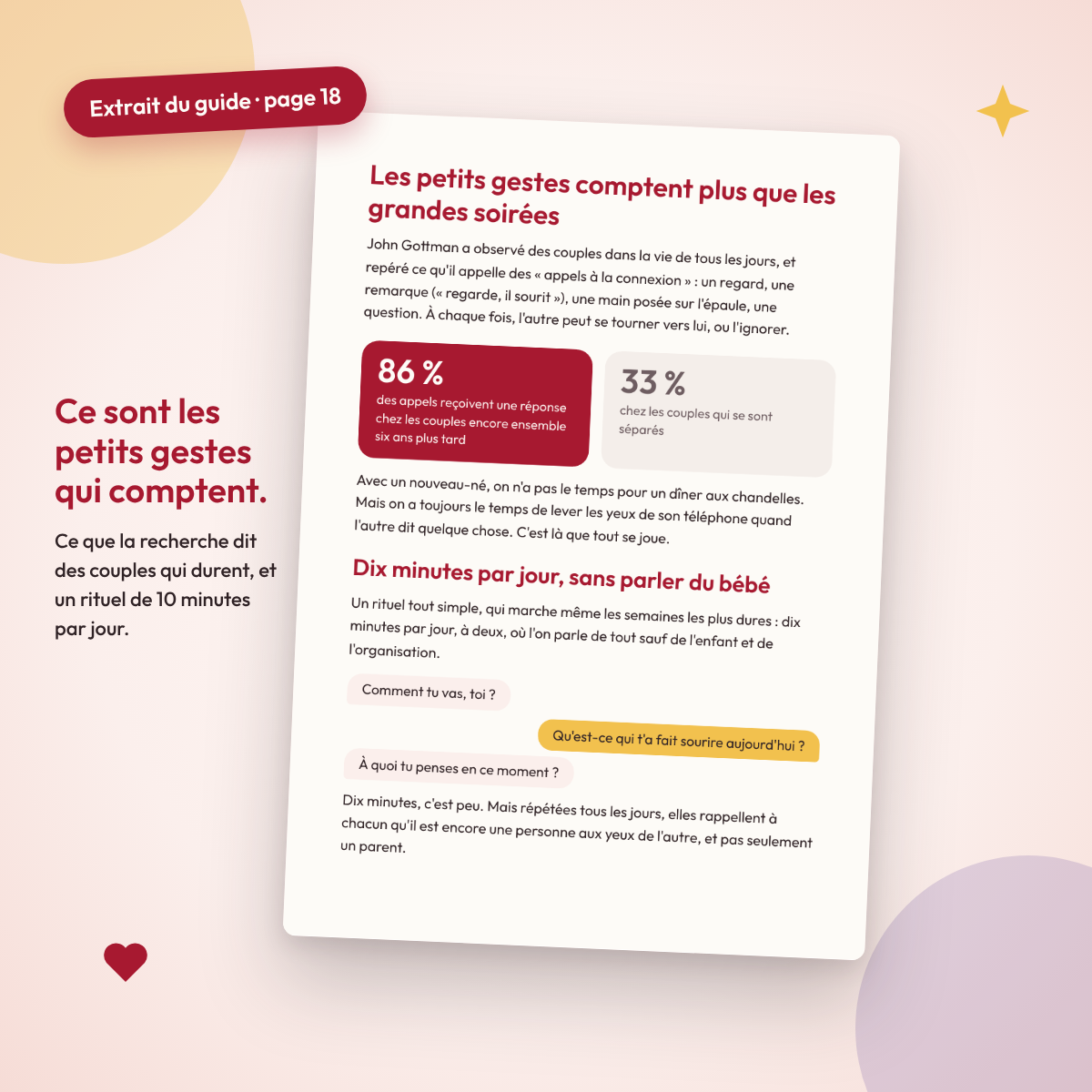 Devenir parents sans s'oublier · E-book pour futurs et jeunes parents