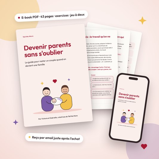 Devenir parents sans s'oublier · E-book pour futurs et jeunes parents